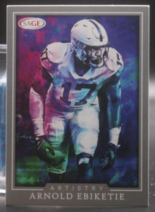 Arnold Ebiketie (Penn State Nittany Lions) - 2022 SAGE Artistry Silver #3