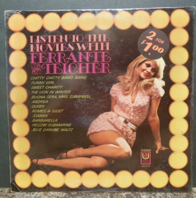SEALED! Listen To The Movies With Ferrante and Teicher, 12" LP Mint (E)  - Image 1 of 2