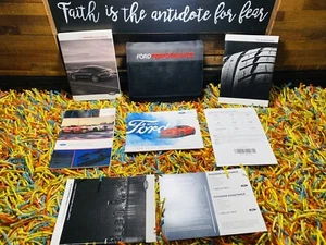 ⚠️ 2018 FORD SHELBY GT350 GT350R GT 350R MUSTANG OWNERS MANUAL SET +UNUSED SRVCE - Picture 1 of 12