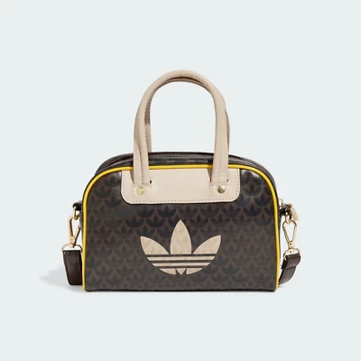 adidas Originals Monogram Mini Bowling Trefoil Bag JD5372 - Image 1 of 4