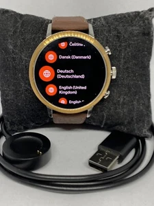 Fossil Gen 4 Authentic Digital Dial Smart Watch Custom Band FTW6016 LT354 - Picture 1 of 12