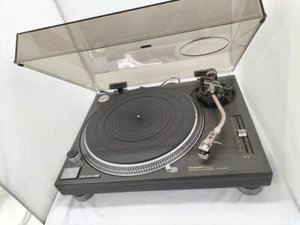 Technics SL-1200MK4 with Dust Cover and Hinges Direct Drive Turntable Working - Picture 1 of 18