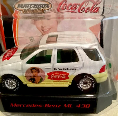 *NEW* Matchbox Die Cast COCA~COLA  Mercedes-Benz ML 430 - Image 1 of 4