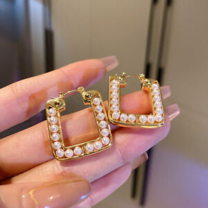 Fashion Jewelry Gift Women's Designer Crystal Party Popular Loving Heart Earring