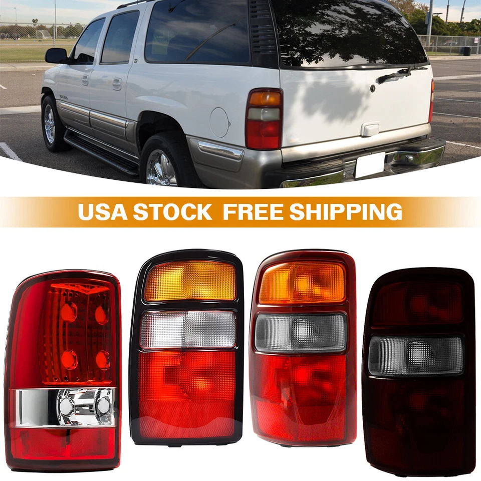 Par de luces traseras lámparas de freno para GMC Yukon XL 1500 2500 2000-2006 Denali Chevy Foto 1 de 1