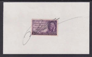 Paul Salopek, 2 time Pulitzer Prize Journalist, signed 3c Joseph Pulitzer Stamp - Picture 1 of 1