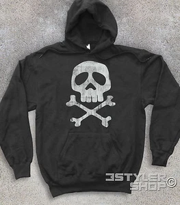 Sweatshirt Unisex Schädel Jolly Mäh Roger Flag Flagge Pirat Kapitän Kartons J 80 - Picture 1 of 4