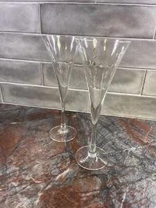 Orrefors Helena Champagne Flute Set of Two NEW with box - Picture 1 of 5