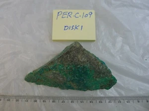 Natural Persian Chrysocolla, 1 pc,  TW : 99.20 Grams - Picture 1 of 4