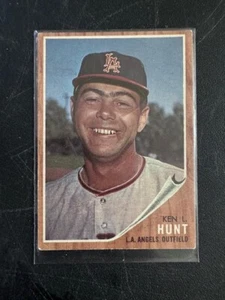 1962 TOPPS BASEBALL SET-BREAK #68 KEN L. HUNT - Picture 1 of 2