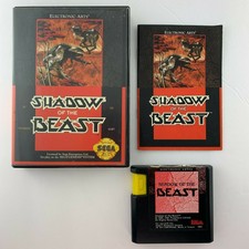 Shadow of the Beast (Sega Genesis, 1991) Cart, case and manual