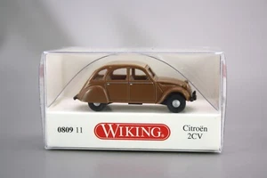 Wiking H0 1:87 Automodell Citroen 2 CV  braun 0809 11 NOS NEU OVP - Picture 1 of 3