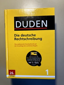 Duden - Die deutsche Rechtschreibung. 26. Auflage - Gebundene Ausgabe neuwertig - Bild 1 von 1