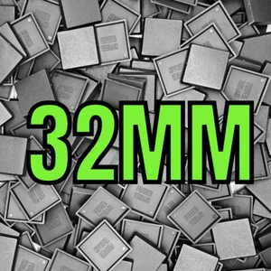 32 mm bases de plástico cuadradas lisas de Wargames para miniaturas de Wargaming, base cuadrada - Imagen 1 de 1