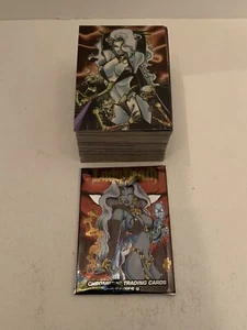 1994 Lady Death All Chromium Series 1 Trading Card Set 1-100 Krome - Picture 1 of 7