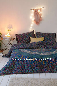 Mandala Indian Duvet Cover Hippie Queen Size Doona Quilt Cover Boho Bedding Set