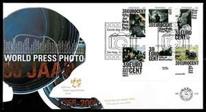 SG05 NETHERLANDS 2006 Two FDC's 50 years of World press photo - Picture 1 of 2