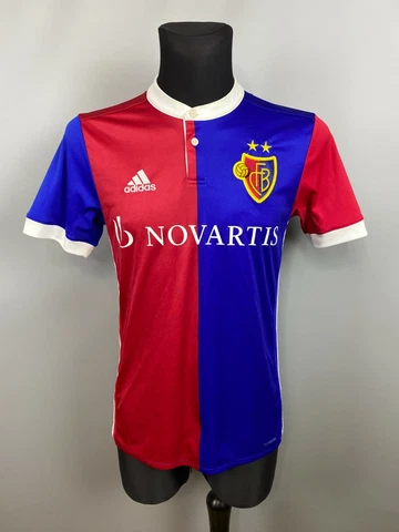 BASEL 2017 2018 HOME SHIRT FOOTBALL SOCCER JERSEY ADIDAS BK0863 MENS SIZE S Cover