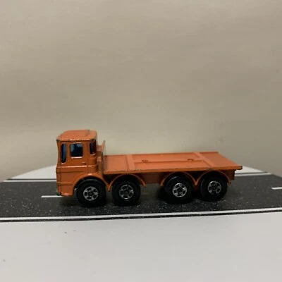Matchbox Lesney Superfast 1973 Leyland Ergomatic Cab #10 Orange w/8 Wheels - VTG - Image 1 of 4