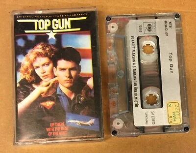 TOP GUN SOUNDTRACK KENNY LOGGINS BERLIN LOVERBOY (1986) CASSETTE MADE IN TURKEY - Image 1 of 2