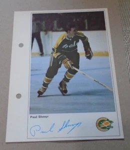 Paul Shmyr California Golden Seal The Columbian NHL Action Players 1971 -72 - Picture 1 of 2