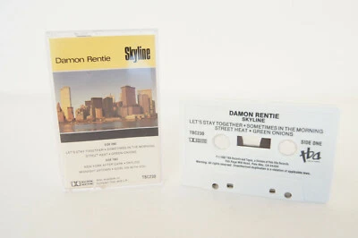 Damon Rentie Skyline Rare Cassette Tape 1987 TBA Records  Audio Music TBC230 - Image 1 of 4