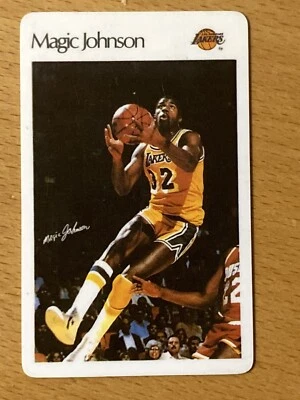 magic johnson very  rare plastic card - Imagen 1 de 2