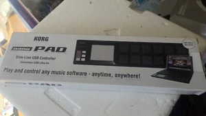 Korg nanoPAD nano PAD USB MIDI Controller Black NIB - Picture 1 of 2