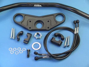 Abm superbike handlebar kit Honda CBR 600 F (PC25/PC31) | 91-98 | Black - Picture 1 of 4