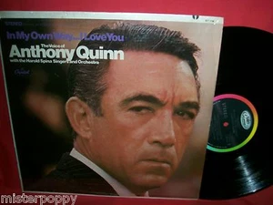ANTHONY QUINN In my own way...I love you OST LP 1969 USA MINT- - Imagen 1 de 1
