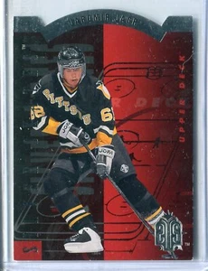 1993-94 UD cubierta superior Jaromir Jagr patines plateados inserto troquelado #R8 (desgaste de bordes) - Imagen 1 de 1
