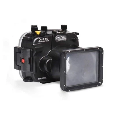 Sapos marinhos para Fujifilm X-T10 16-50mm lente impermeável câmera de mergulho subaquática Ho - Imagem 1 de 4