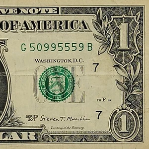 Par consecutivo 9s Trip 5s elegante número de serie billete de dólar G50995559B FW - Imagen 1 de 8