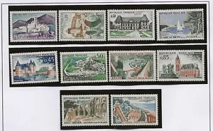 France 1961-2 Tourist Publicity set of 10 sg.1541-50 MNH - Picture 1 of 1