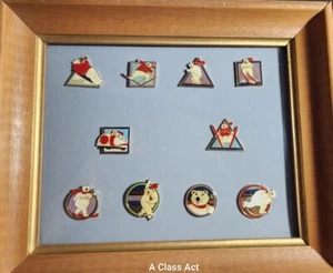 Coca-cola Pin Set of 10 pins Polar Bears Coke Bear. Our ED44 - Picture 1 of 12