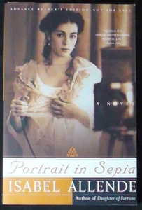 Portrait in Sepia Isabel Allende PBk Advance Reader's, Uncorrected SIGNED FINE - Picture 1 of 3