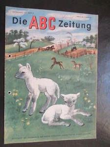 ABC Zeitung,Heft 3,1951,DDR Kinder-Zeitschrift - Picture 1 of 1