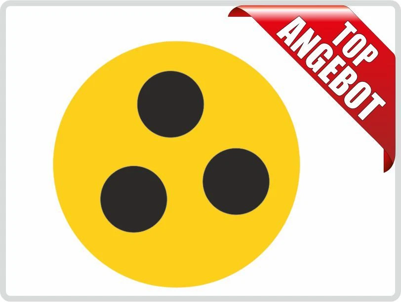 SANI-ALT Blindenplakette aus Metall!