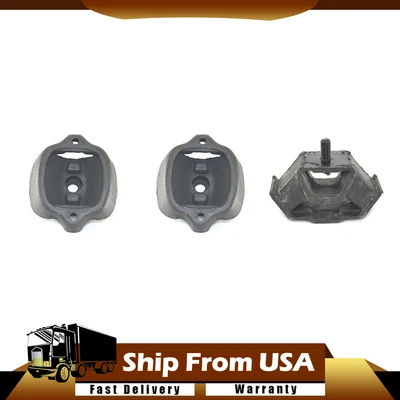 Soportes de motor de transmisión automática Dea 3X para 81-83 Benz 380Sel 3,8 L 4 velocidades Foto 1 de 4