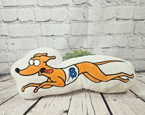 Universal Studios Los Simpson Papá Noel Pequeño Ayudante Perro Peluche Almohada Juguete LEER - Imagen 1 de 6