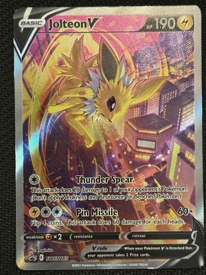 Jolteon V SWSH183 Sword and Shield Promo Cards - Image 1 of 2
