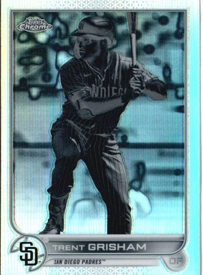 2022 Topps Chrome #175 Trent Grisham Negative Refractor - Image 1 of 2