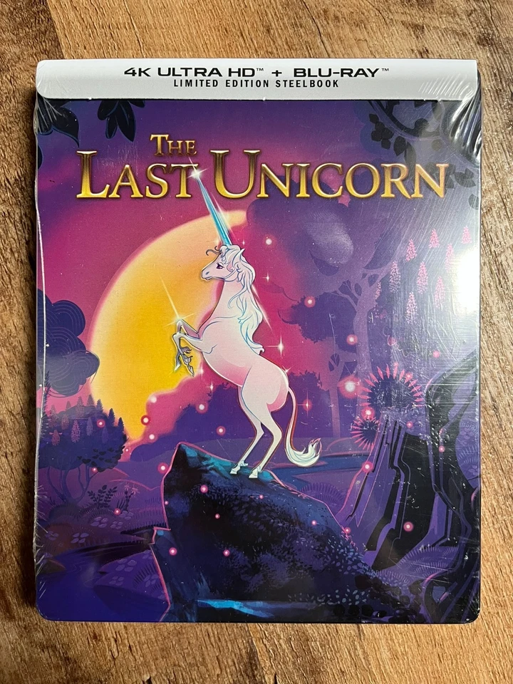 The Last Unicorn w. Steelbook (4K UHD + Blu-ray, 1982, Region Free) *NEW* Foto 1 de 4