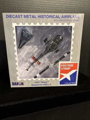 DARON PS5601-4 UH-1 HUEY SEAWOLVES HA(L)-3 DIECAST HELICOPTER-1:87 SCALE - Image 1 of 4