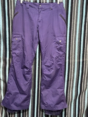 Burton Mujer Talla L Púrpura Esquí Snowboard Nieve Invierno Pantalones Traje de Nieve Impermeable Foto 1 de 4