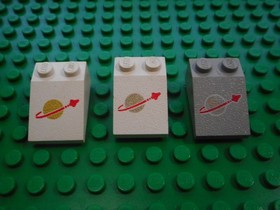 Lego 3298 Slope Printed Space Logo Space Selection etc