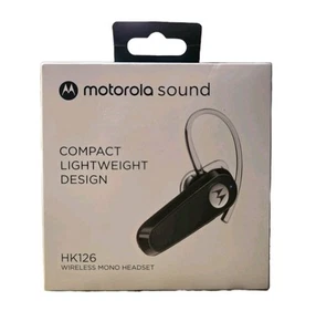 Motorola HK126 Bluetooth Earpiece Wireless Hands-Free Headset New Sealed - Photo 1 sur 2