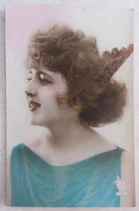 Cartolina d'epoca donna - postcard - cpa -primi '900 - Picture 1 of 1