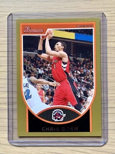 Chris Bosh 2007-08 Bowmans Chrome GOLD #4 SHORT PRINT 95/99 - Picture 1 of 3