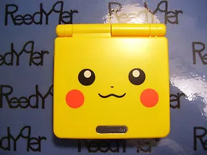 Gameboy Advance SP *NUOVO DI ZECCA* Pokemon Pikachu Versione Gialla Nintendo system AGS-001 - Foto 1 di 11